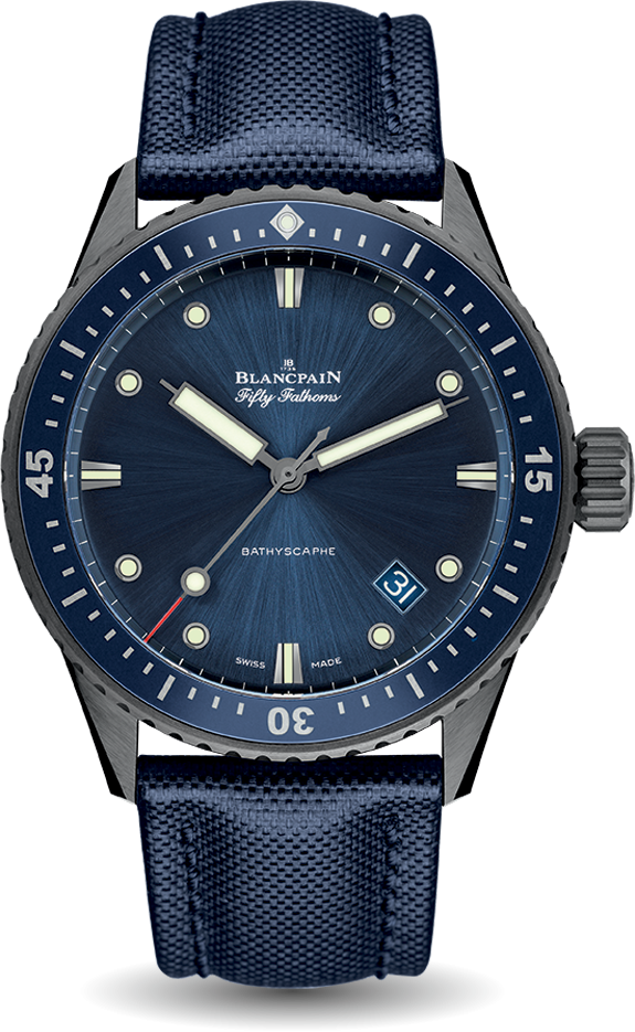 2025 Blancpain Fifty Fathoms Bathyscaphe 5000-0240-O52A
