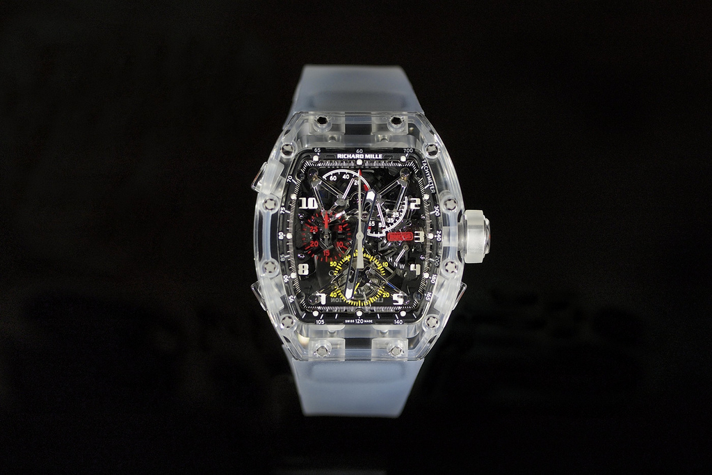 2013 Richard Mille RM 056 Tourbillon Split-Seconds Chronograph Sapphire RM 056